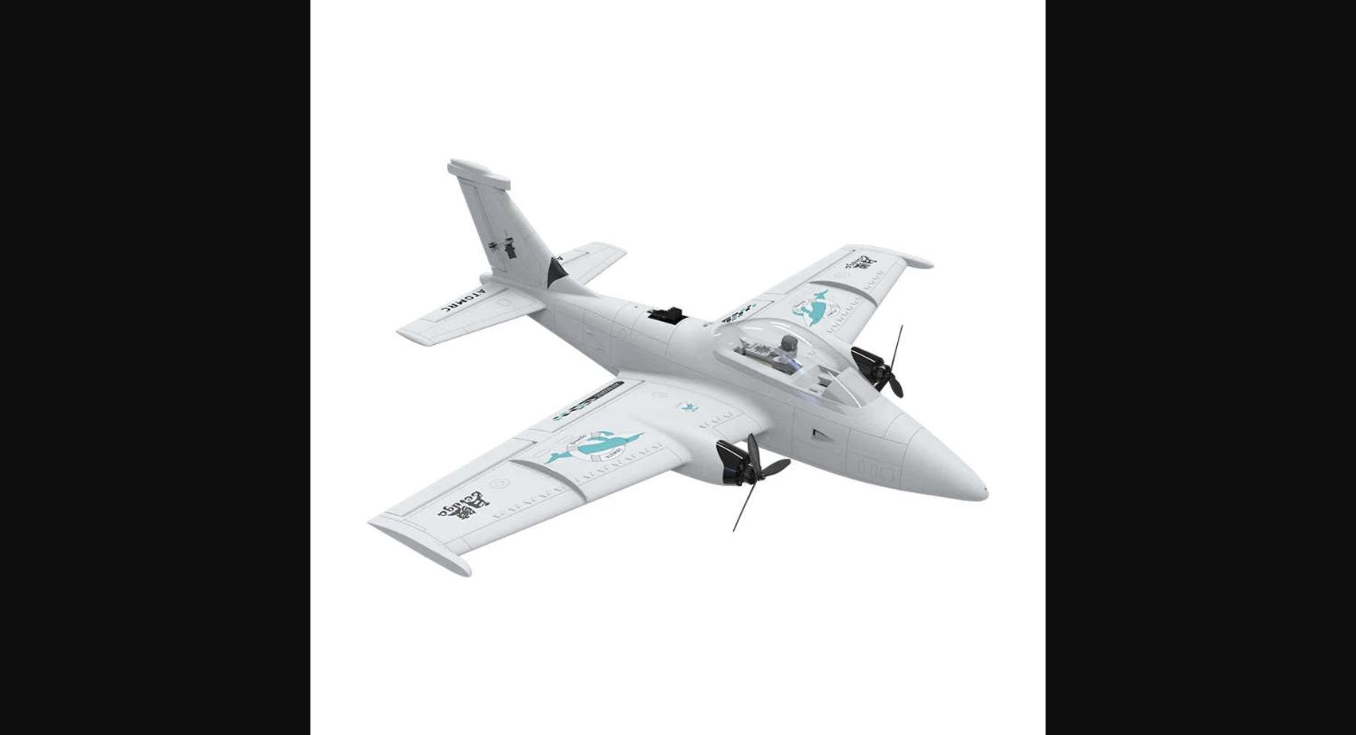 AtomRC Beluga Review: 1270mm Twin-Motor FPV Cockpit Fixed Wing at $129–$299