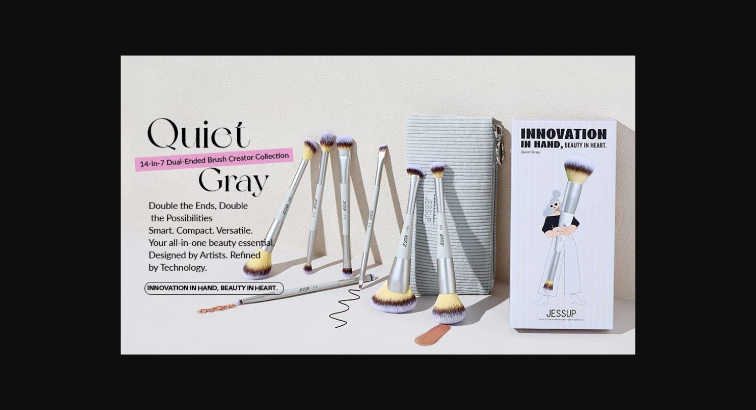 Jessup T520 Review: 14-in-7 Dual-Ended Brush Creator Collection at $45.99