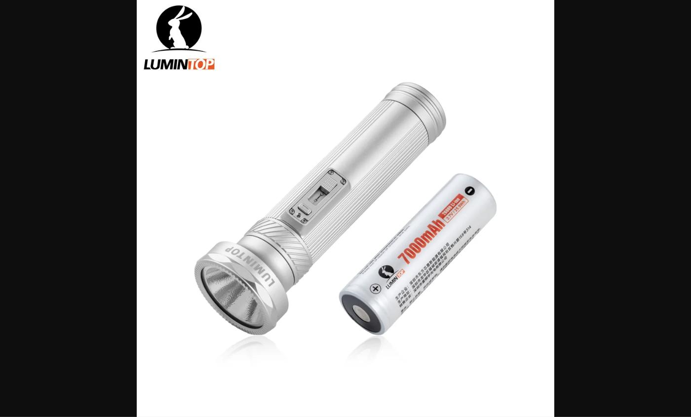 Lumintop Tiger Review: 4000 Lumen Vintage EDC Flashlight at $80