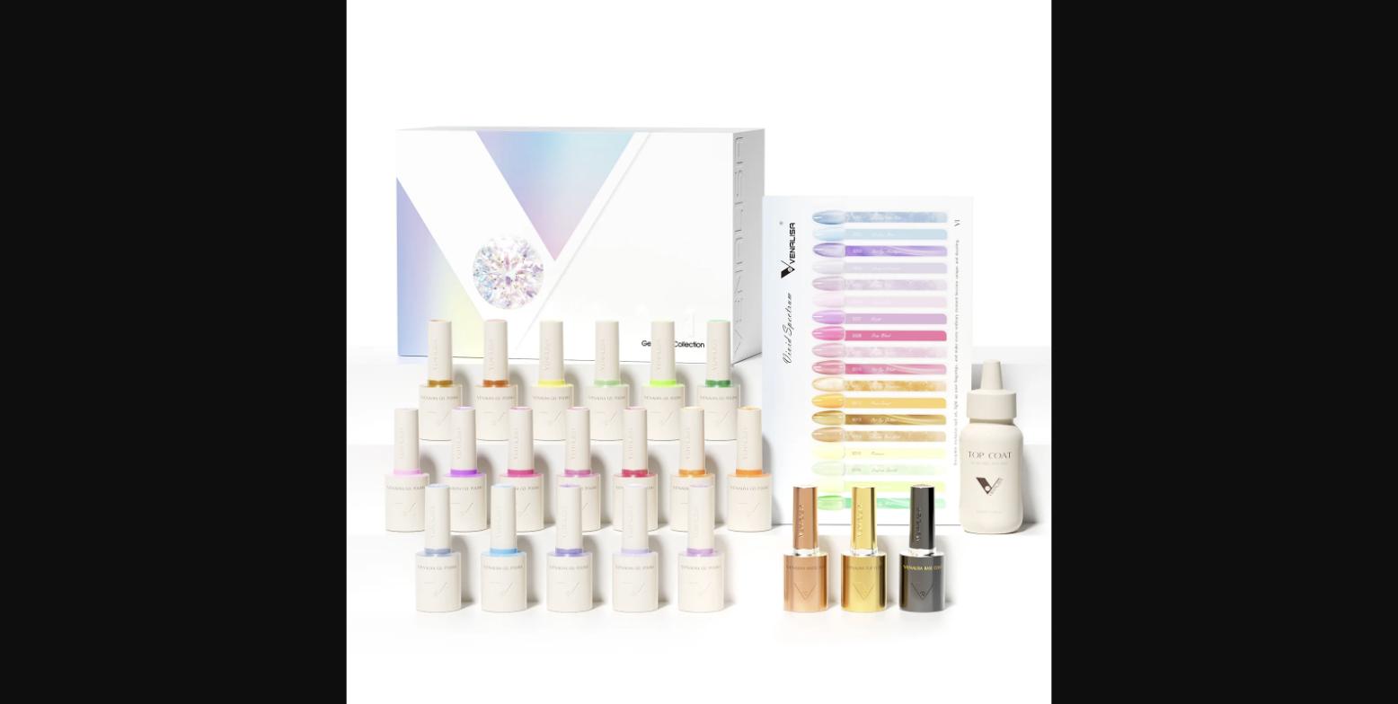 Venalisa V1 Gel Polish Set Review: 18 Colors in 3 Finishes at $89