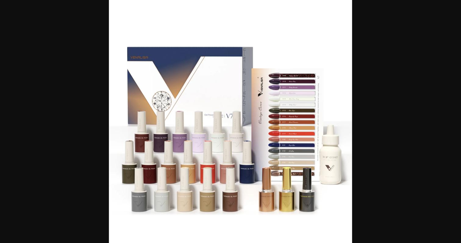 Venalisa V7 Gel Polish Set Review: 18 Autumn-Winter Shades in One Complete Kit